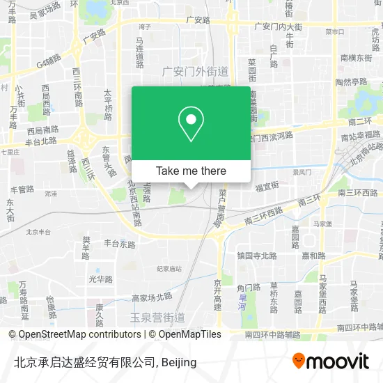 北京承启达盛经贸有限公司 map