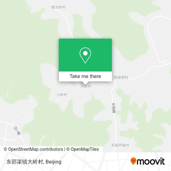 东邵渠镇大岭村 map