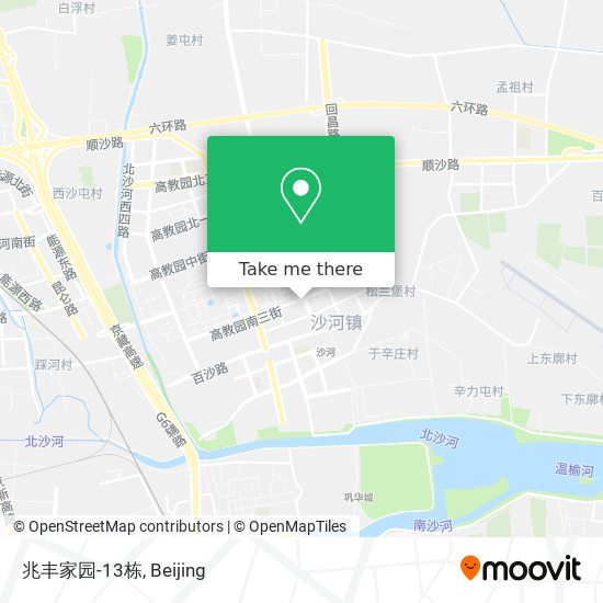 兆丰家园-13栋 map