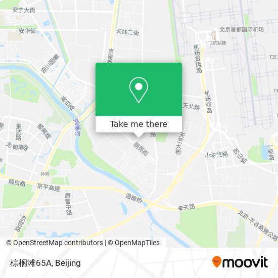 棕榈滩65A map