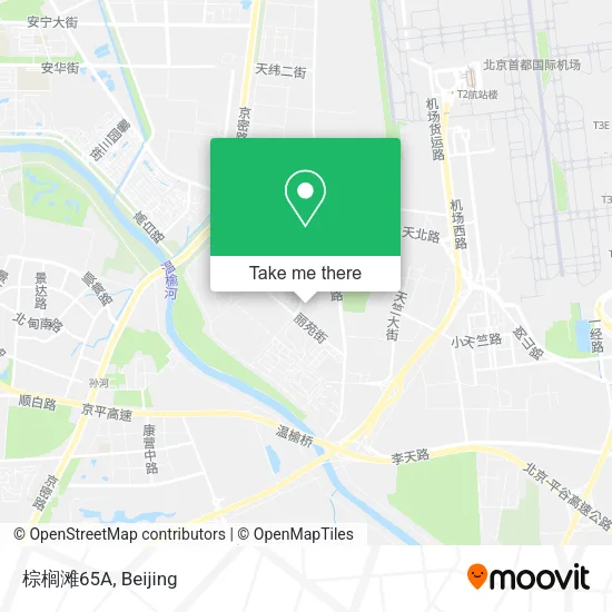 棕榈滩65A map