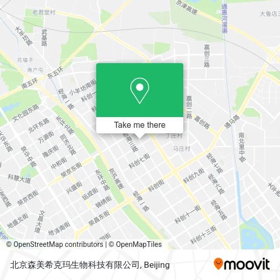 北京森美希克玛生物科技有限公司 map