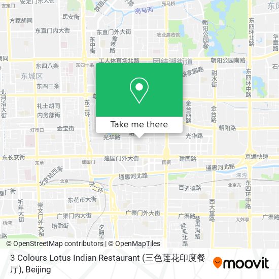 3 Colours Lotus Indian Restaurant (三色莲花印度餐厅) map