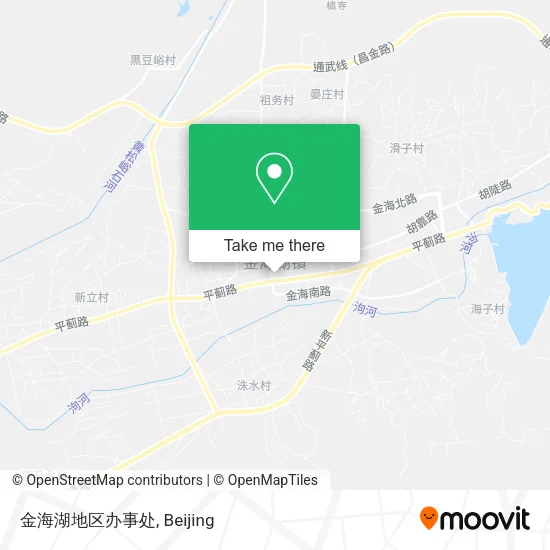 金海湖地区办事处 map