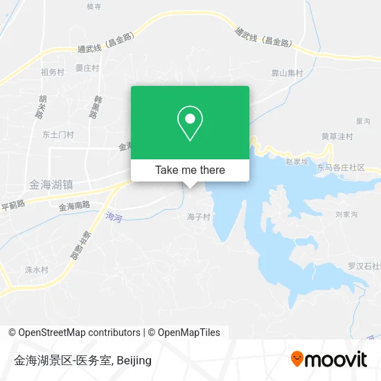 金海湖景区-医务室 map