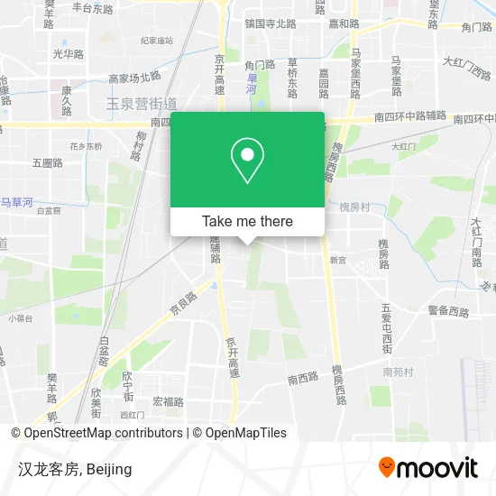 汉龙客房 map