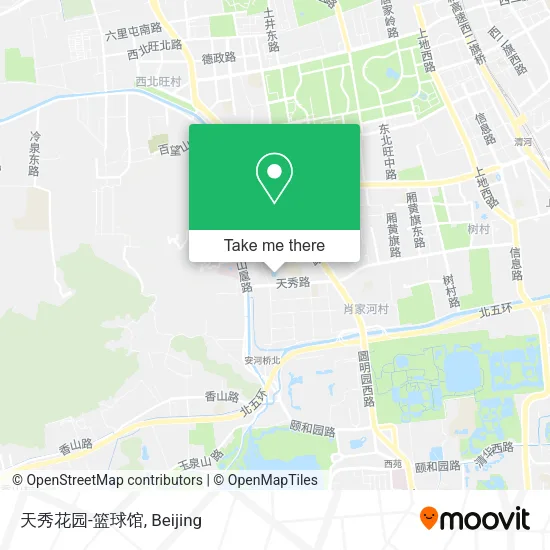 天秀花园-篮球馆 map