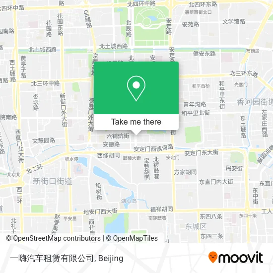 一嗨汽车租赁有限公司 map