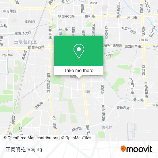 正商明苑 map