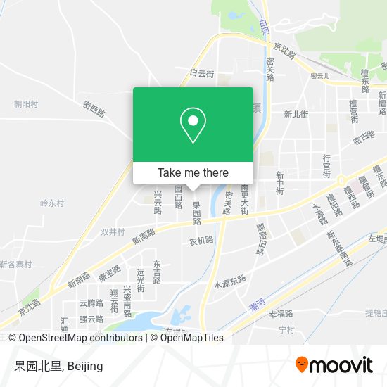 果园北里 map