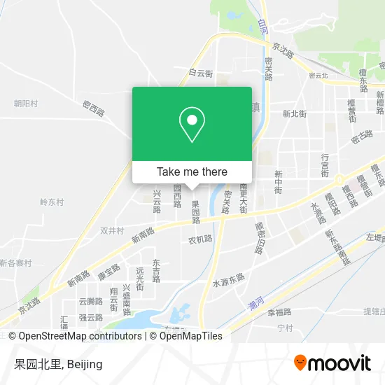 果园北里 map