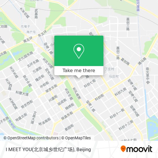 I MEET YOU(北京城乡世纪广场) map