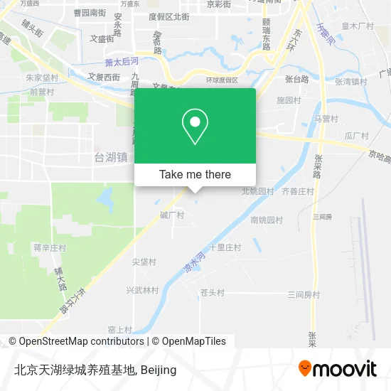 北京天湖绿城养殖基地 map