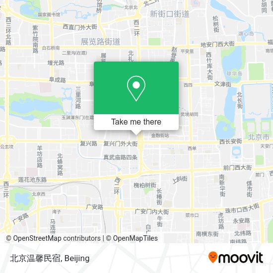 北京温馨民宿 map