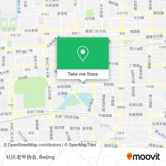 社区老年协会 map