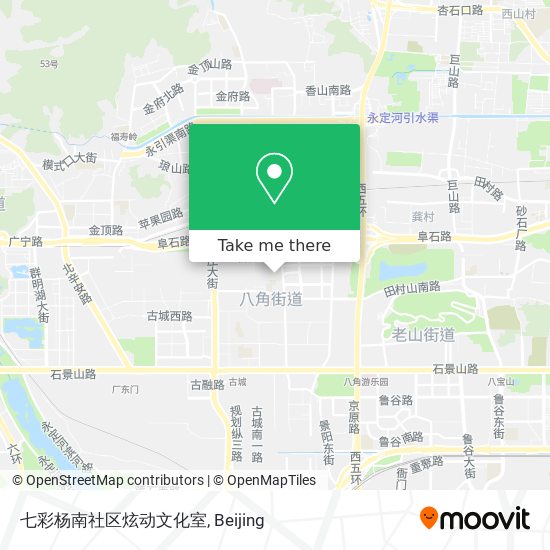 七彩杨南社区炫动文化室 map