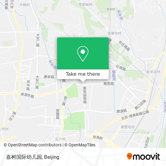 嘉树国际幼儿园 map