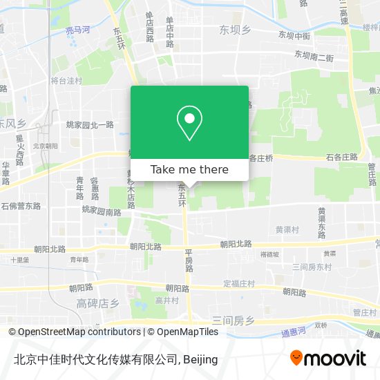 北京中佳时代文化传媒有限公司 map