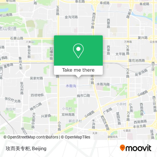 玫而美专柜 map