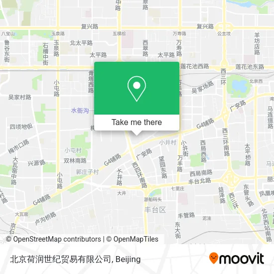 北京荷润世纪贸易有限公司 map