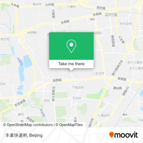 丰巢快递柜 map