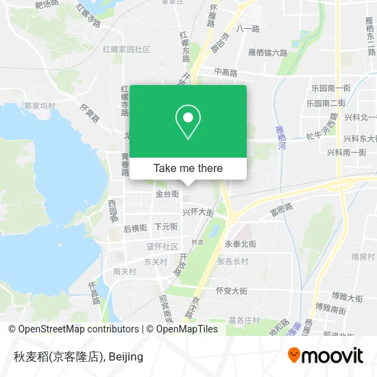 秋麦稻(京客隆店) map