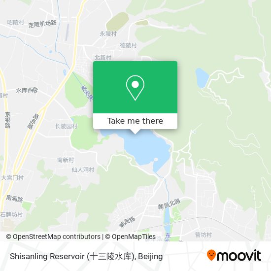 Shisanling Reservoir (十三陵水库) map