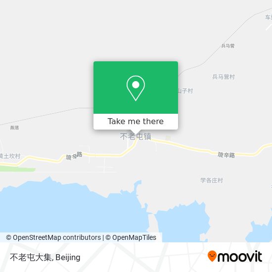 不老屯大集 map