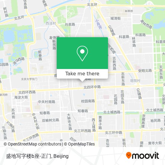 盛地写字楼b座-正门 map