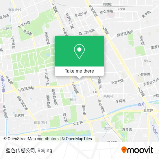 蓝色传感公司 map