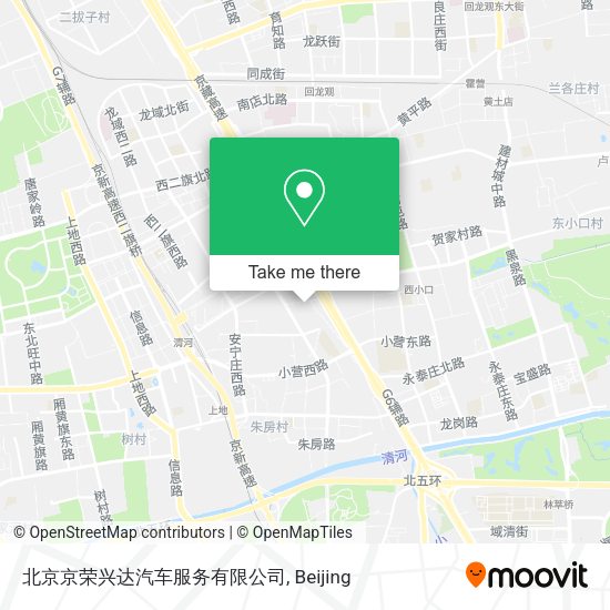 北京京荣兴达汽车服务有限公司 map
