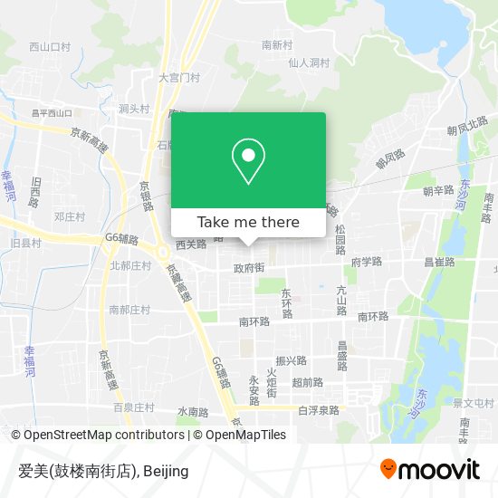 爱美(鼓楼南街店) map