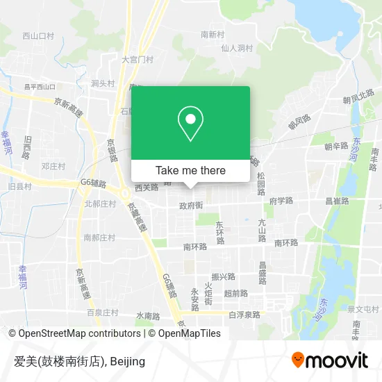 爱美(鼓楼南街店) map