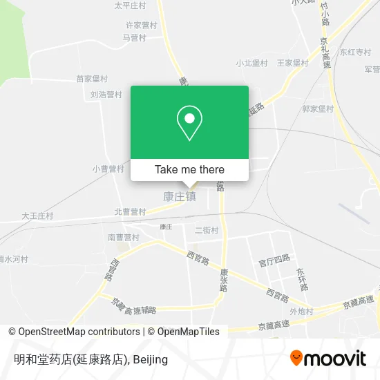 明和堂药店(延康路店) map