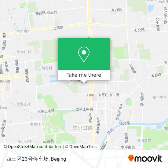 西三区23号停车场 map