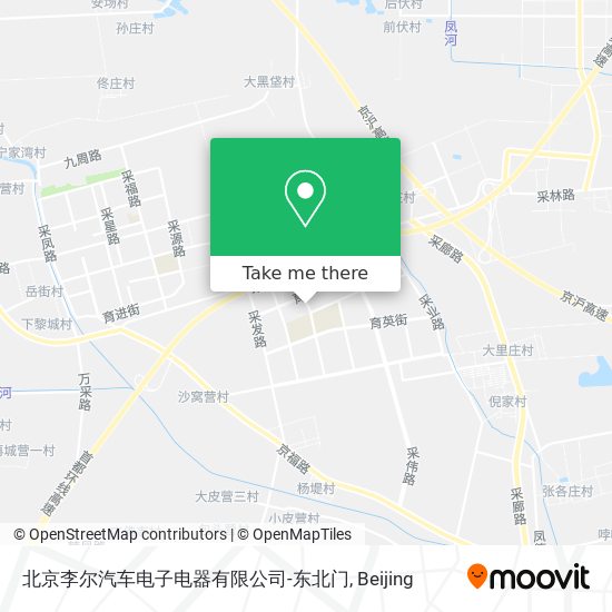北京李尔汽车电子电器有限公司-东北门 map
