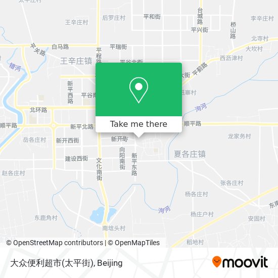 大众便利超市(太平街) map