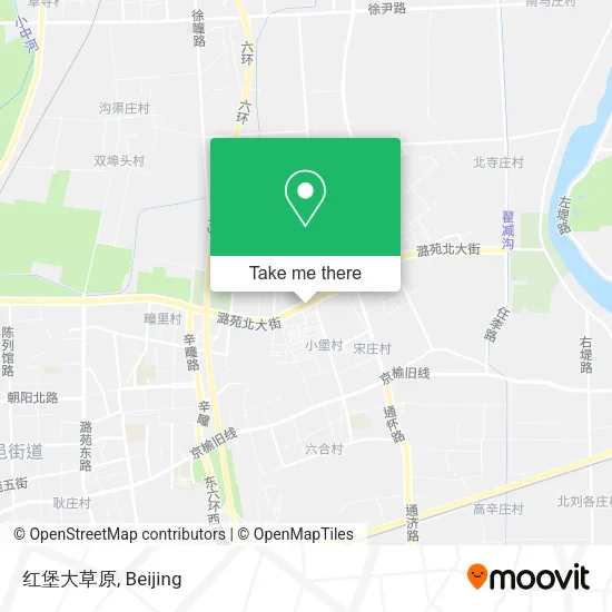 红堡大草原 map