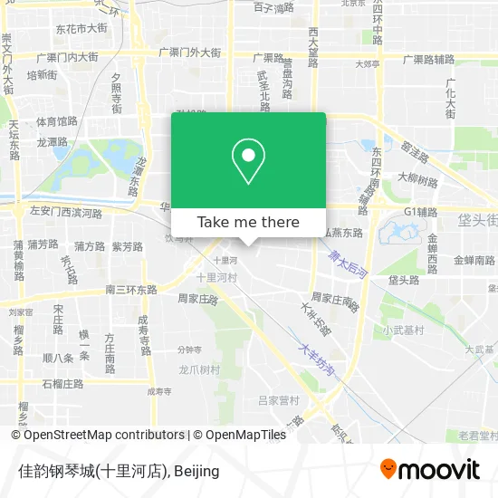 佳韵钢琴城(十里河店) map