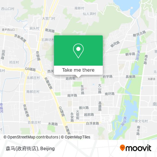 森马(政府街店) map