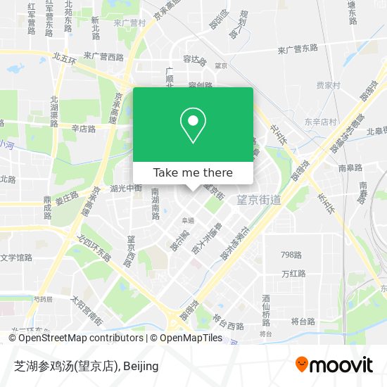 芝湖参鸡汤(望京店) map