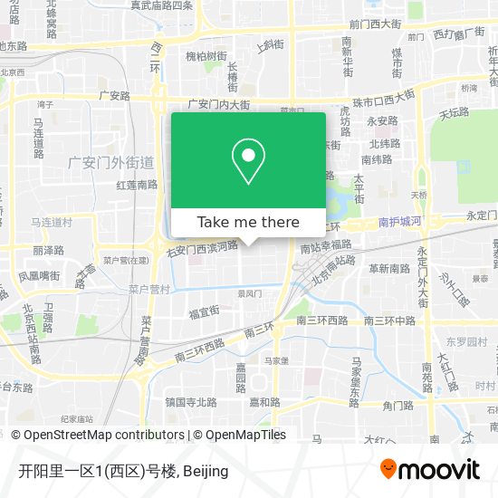 开阳里一区1(西区)号楼 map