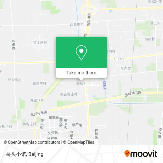 桥头小馆 map