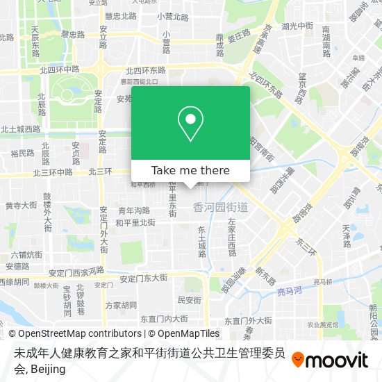 未成年人健康教育之家和平街街道公共卫生管理委员会 map