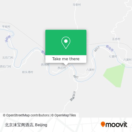 北京涞宝阁酒店 map