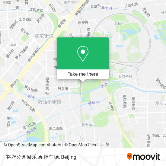 将府公园游乐场-停车场 map