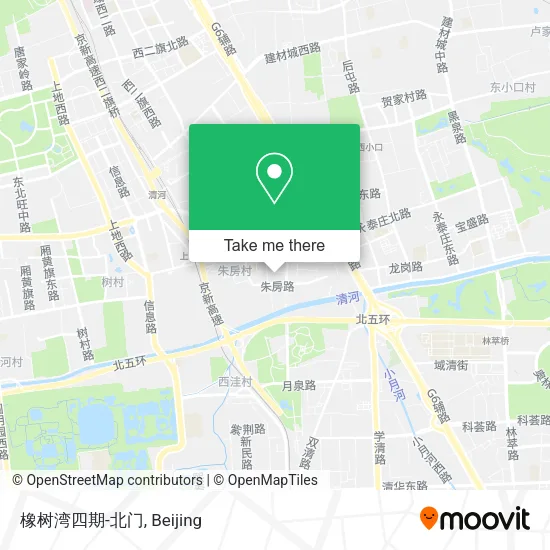 橡树湾四期-北门 map