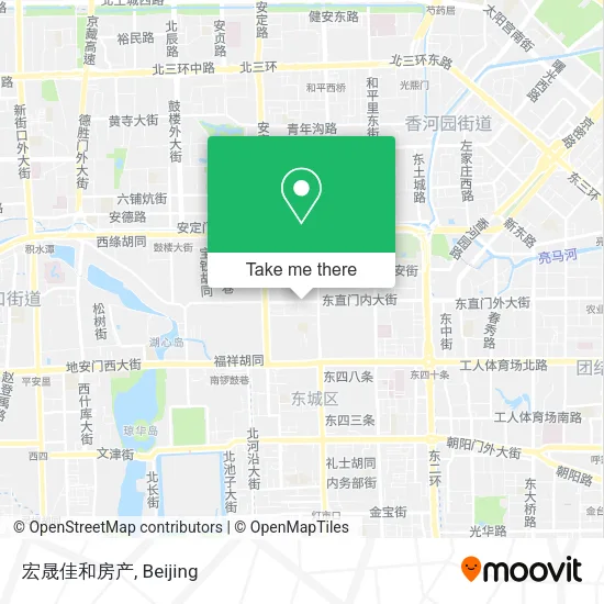 宏晟佳和房产 map