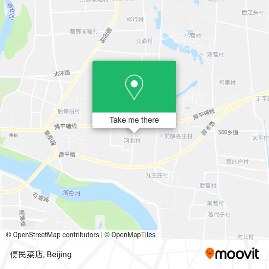 便民菜店 map