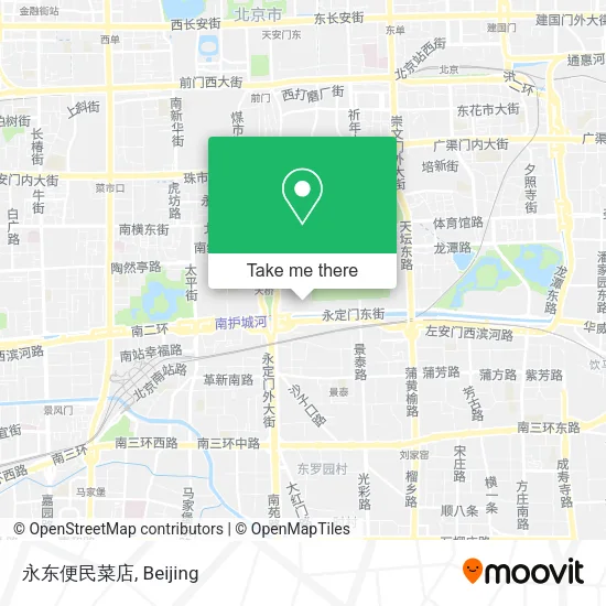 永东便民菜店 map